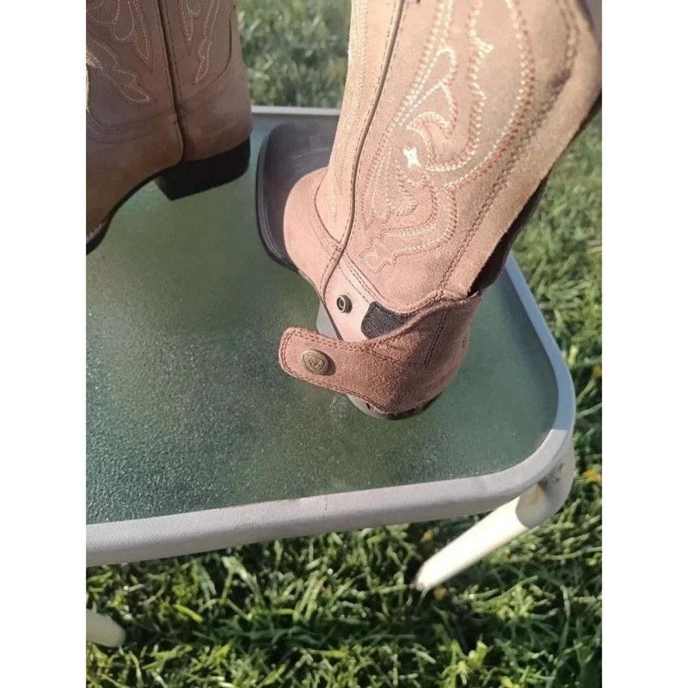 New in box Ariat Kids Quickdraw EZ-ZIP Western Boots Size 5